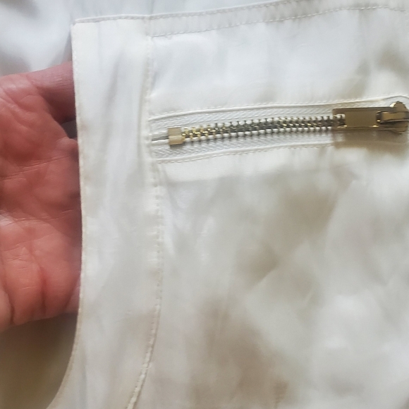 bebe Cream Hooded Utility Jacket - Picture 11 of 11